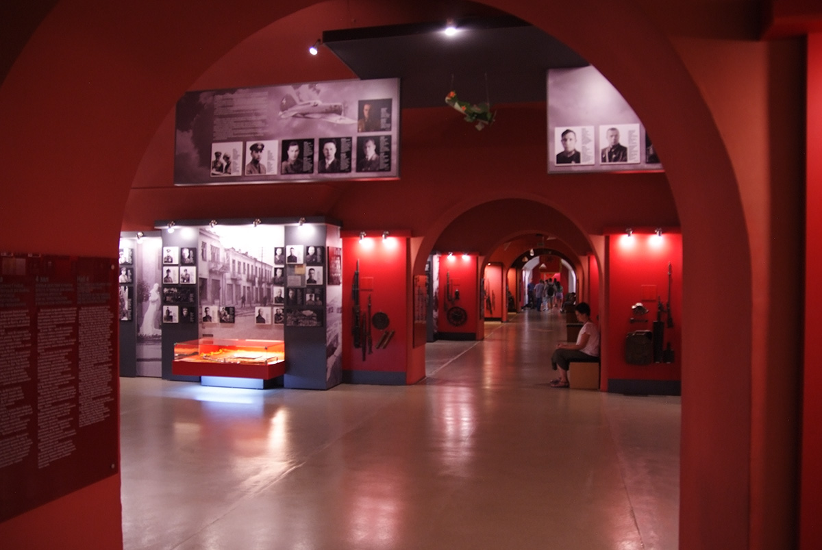 Залы музея обороны Брестской крепости