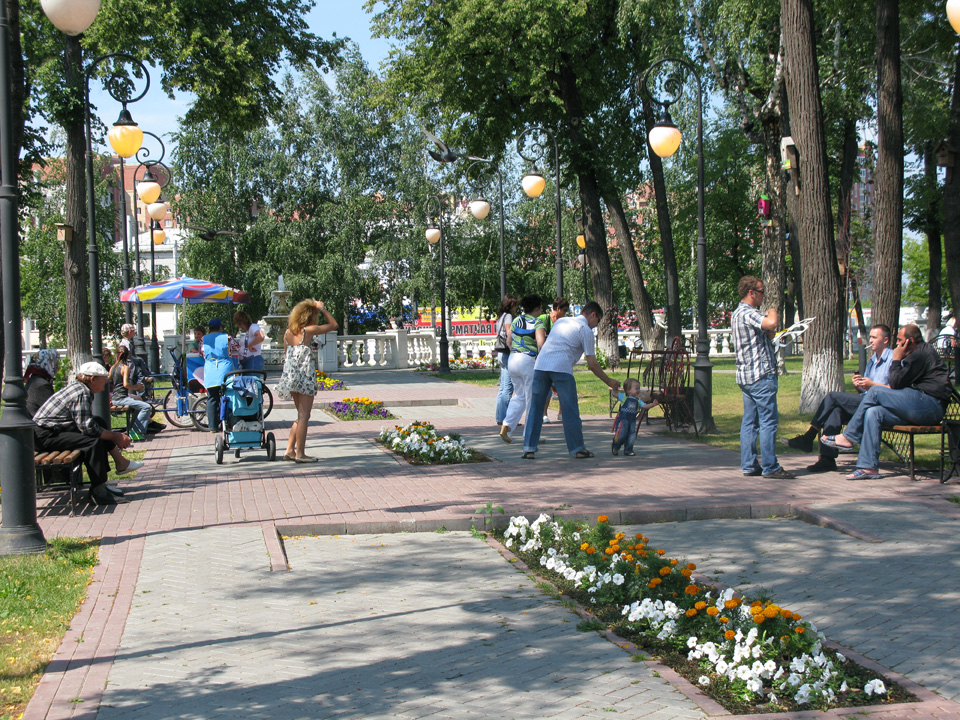 Тюменский Александровский сад