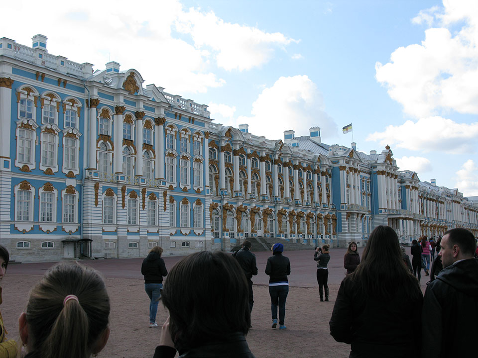Екатерининский дворец в Царском Селе