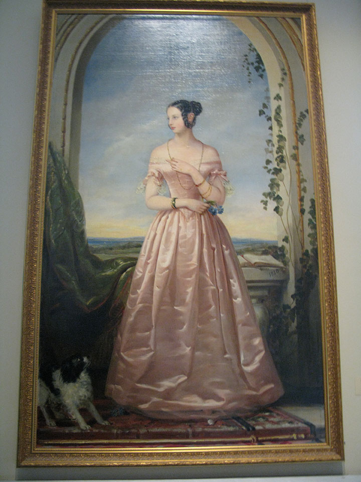 Очень красивое платье (XVIII века)